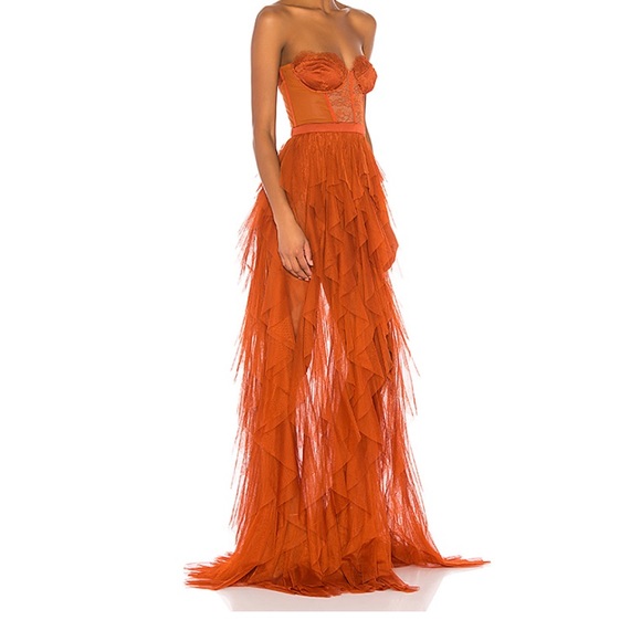 For Love and Lemons gorgeous bustier gown - Picture 2 of 9